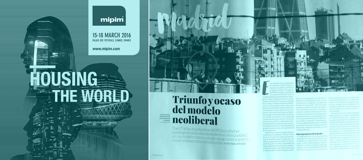 06_Charter for the Great Number_MIPIM-2016 poster_and Publication on the City_Madrid 2015
