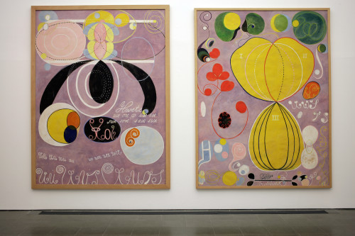 Hilma af Klint Painting the Unseen; Installation view Serpentine Gallery, London (3 March 15 May 2016) Image © Jerry Hardman Jones